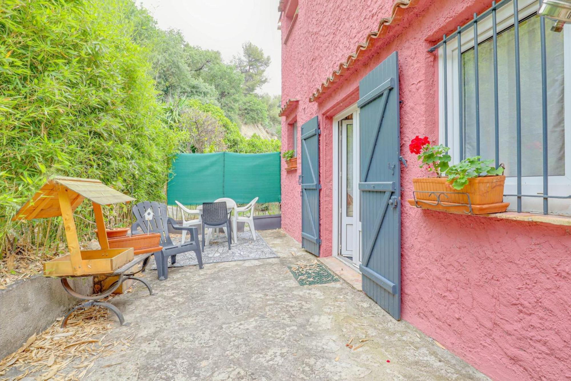 "La Petite Maisonnette" Au Calme, Proche Plage Menton Exteriér fotografie